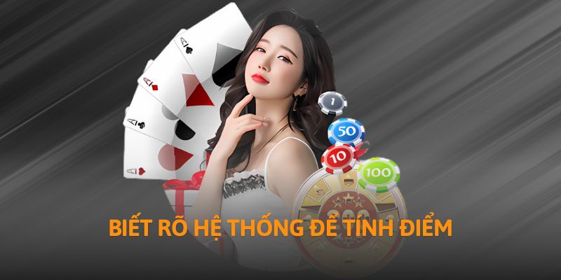 Biết rõ hệ thống để tính điểm